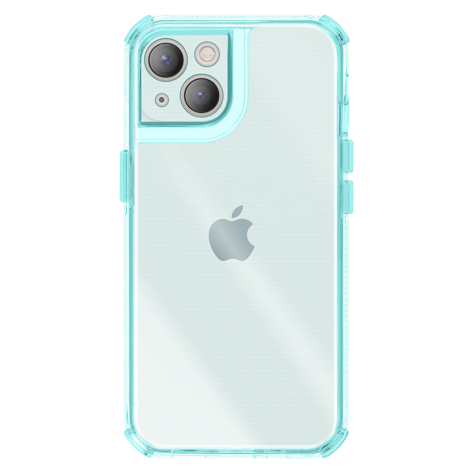 Coque pour iPhone 13 Renforcée Conception Bi-Matière Texturé Antidérapants-0