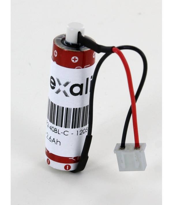 Pile Lithium 3.6V Type F2-40BL PLC Mitsubishi ER6C-1