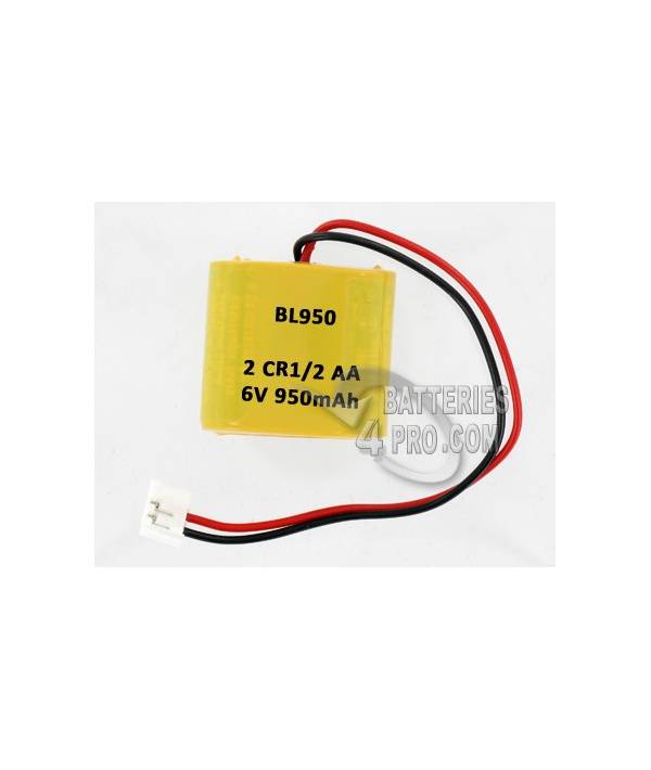 Pile Lithium BL950 6V 950mAh pour alarme-1
