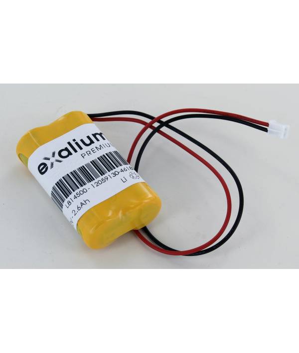 Pile Lithium 7.2V 2.2Ah type L814500-0