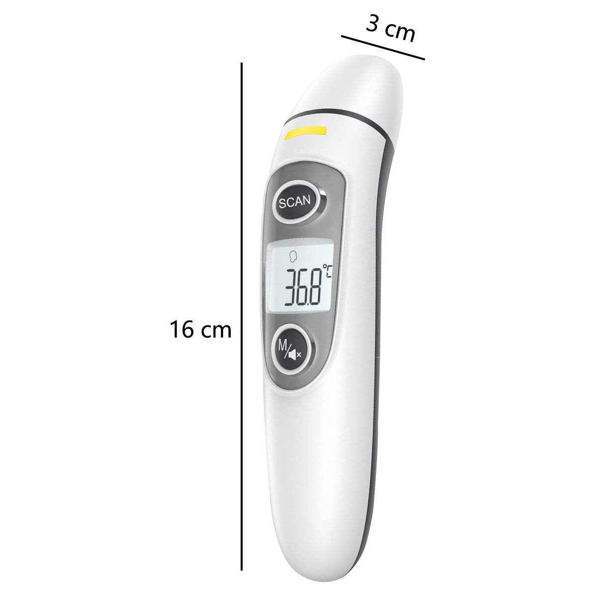 Thermomètre Infrarouge Frontal et Auriculaire-3