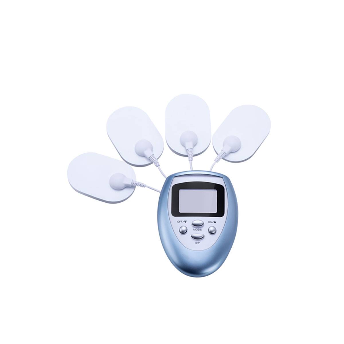 Mini-Électro-stimulateur Modèle Pocket avec 4 Électrodes 8 Modes Compact-1