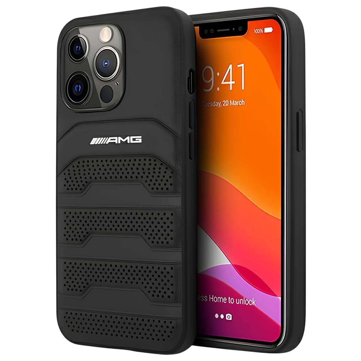 Coque pour iPhone 14 Pro Max Antichoc Debossed Lines-0