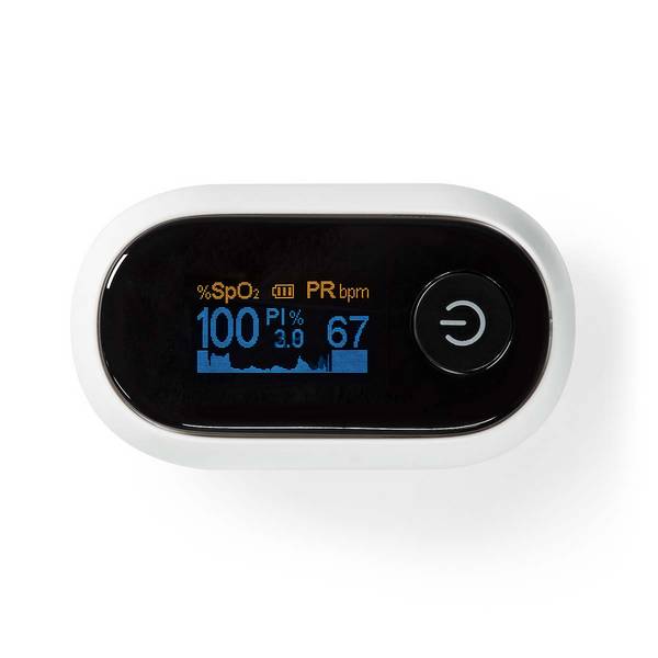 Oxymètre de Pouls Bluetooth SmartLife avec Écran OLED et Alarme Sonore