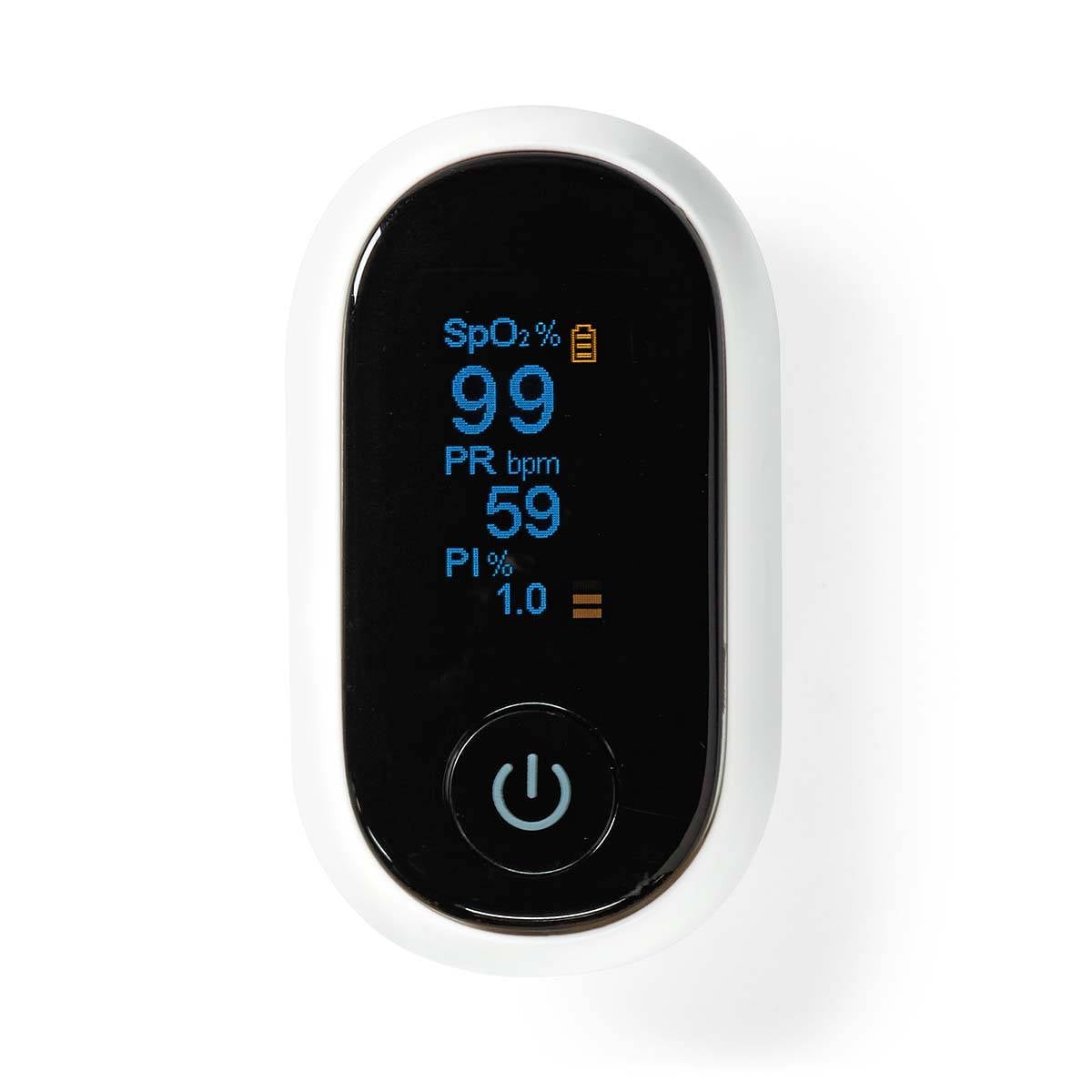 Oxymètre de Pouls Bluetooth SmartLife avec Écran OLED et Alarme Sonore-1