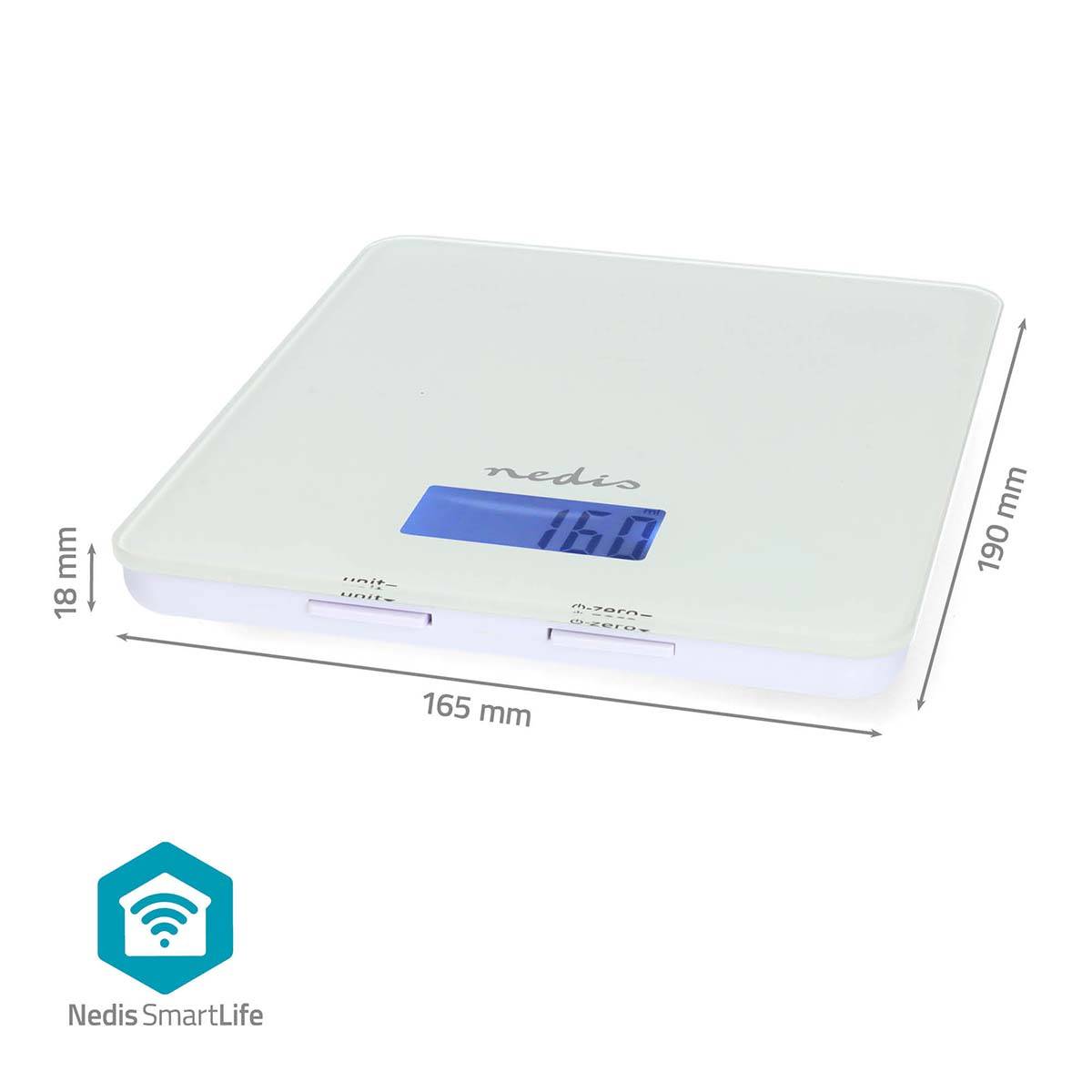 Balance de Cuisine SmartLife Bluetooth avec Écran Rétroéclairé 5kg-4