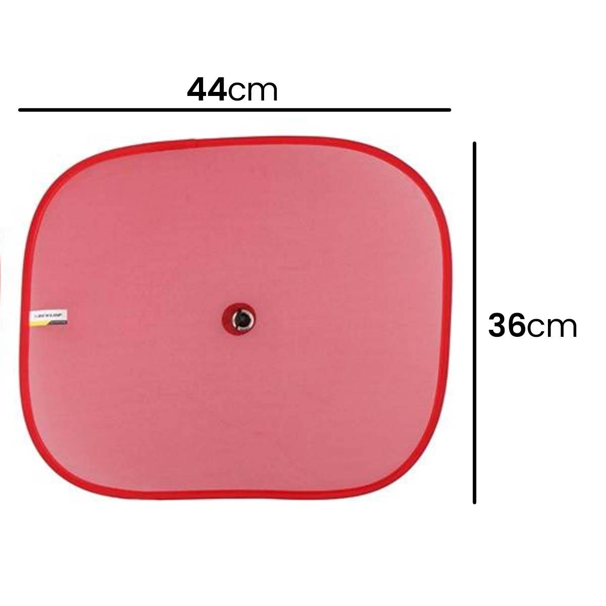 Set de 2 Pièces Pare-soleil pour Vitre Latéral de Voiture 44x36 cm-3