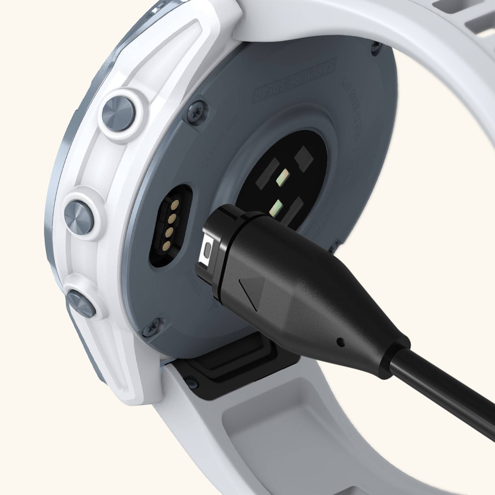 Câble de Charge USB-C vers Garmin Fenix ​​5 / 6 / 7 Longueur 54cm-2