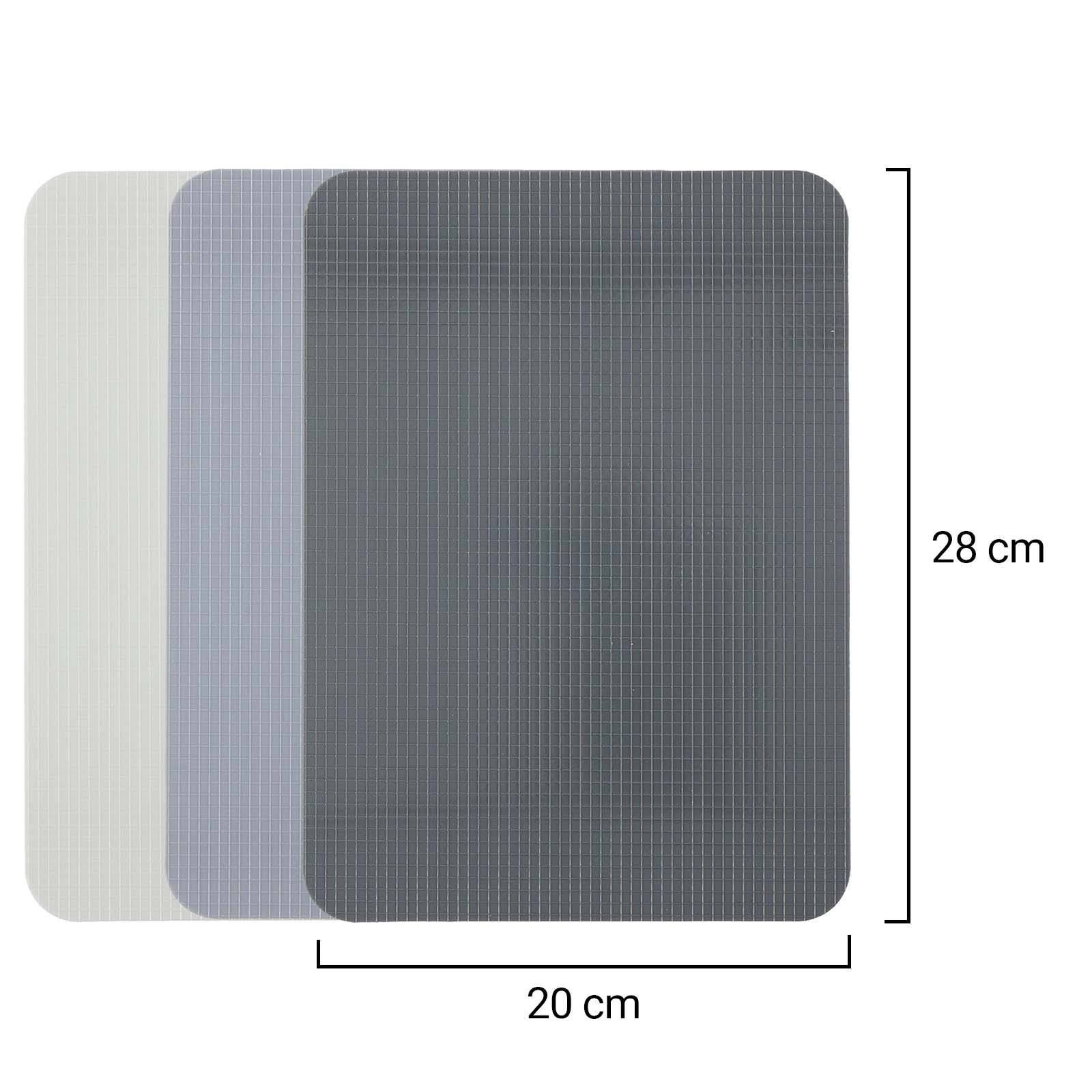 Planche à Découper Flexible 3 pièces 28x20cm pour Cuisine Pliante Antidérapant-1
