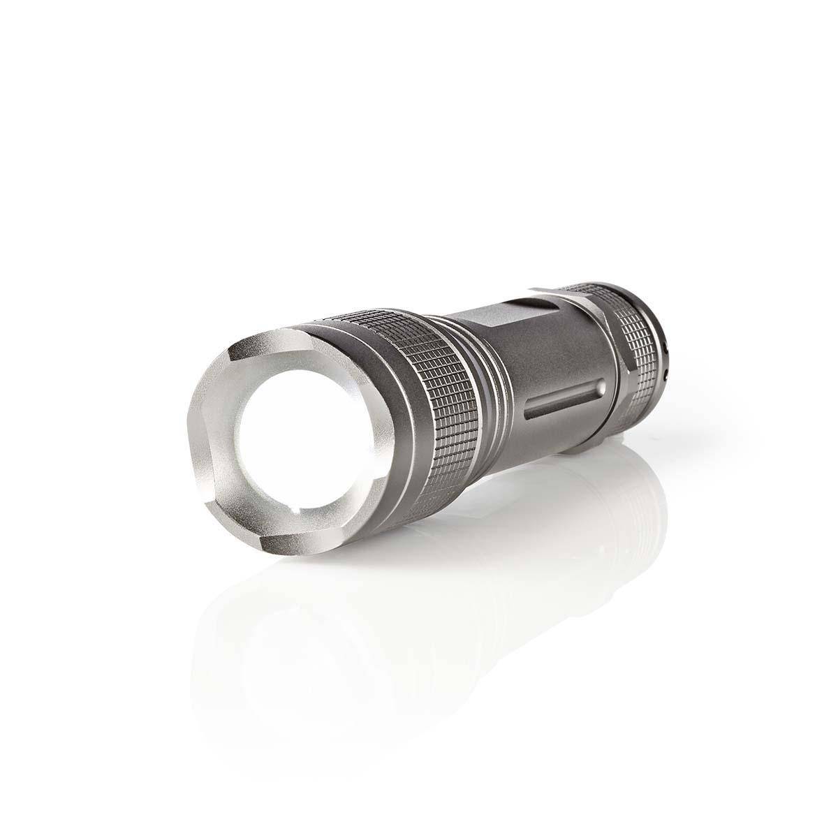 Lampe Torche LED 5W 330lm IPX5 Portée 200m en Aluminium-2