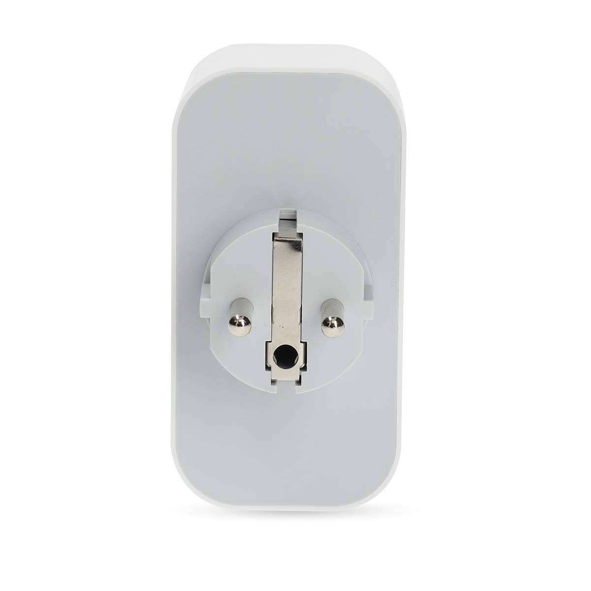 Prise Connectée Wi-Fi Double SmartLife IP21 Wattmètre 3680W Type E France-3