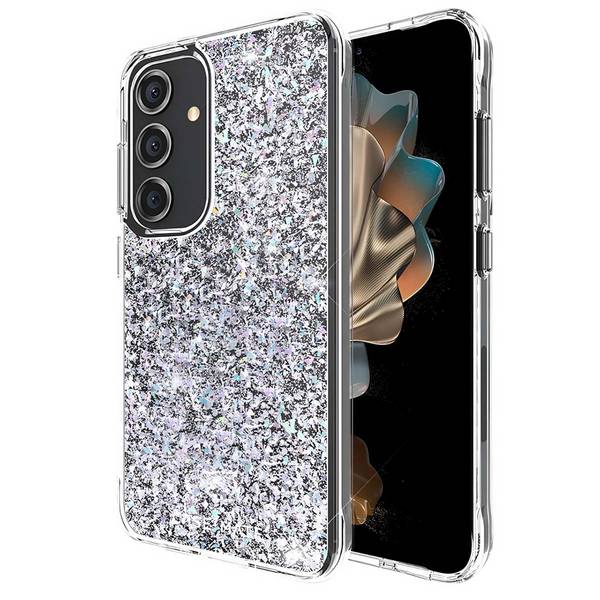 Coque pour Samsung Galaxy S24 Design Paillettes Disco Iridescents