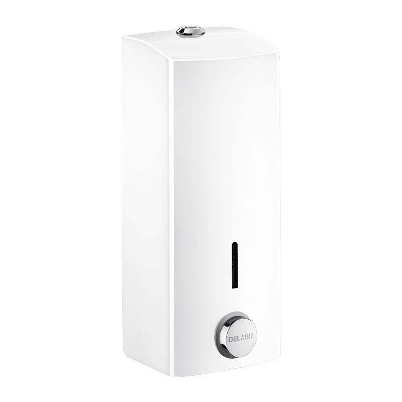 Distributeur de savon mural blanc, 1 litre DELABIE 510581-0