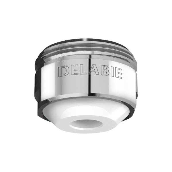 Mousseur sortie BIOSAFE avec bague M24/100 - débit 5l/min DELABIE 923024