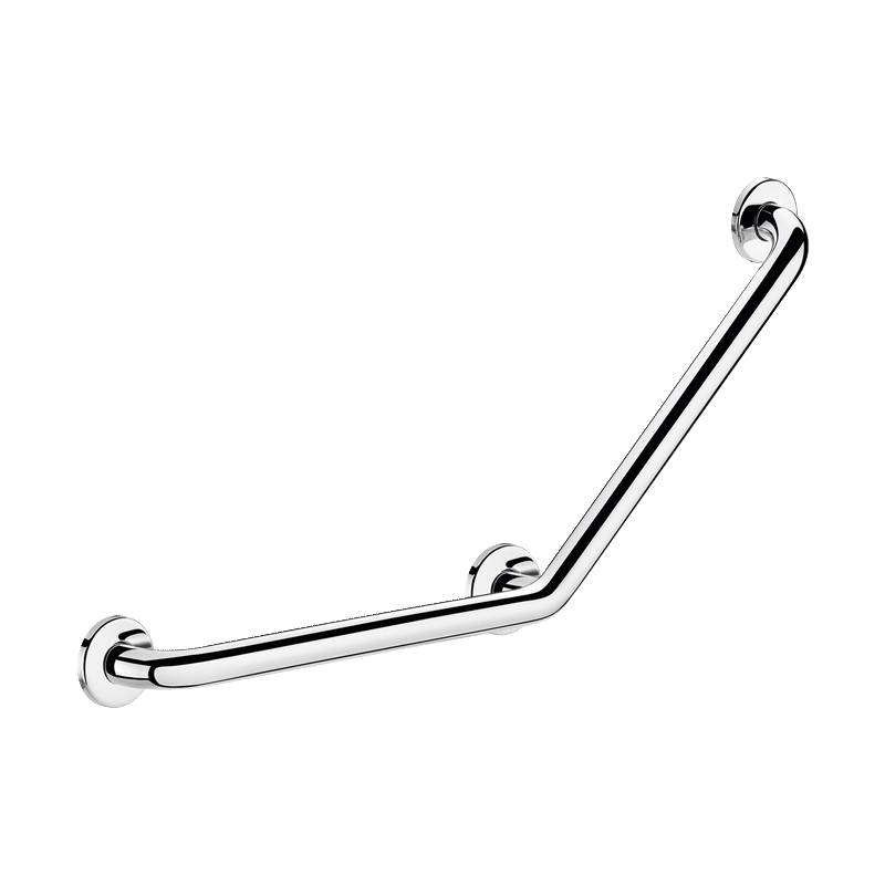 Barre de maintien coudée 135° Inox brillant, 400 x 400 mm DELABIE 5082P-0