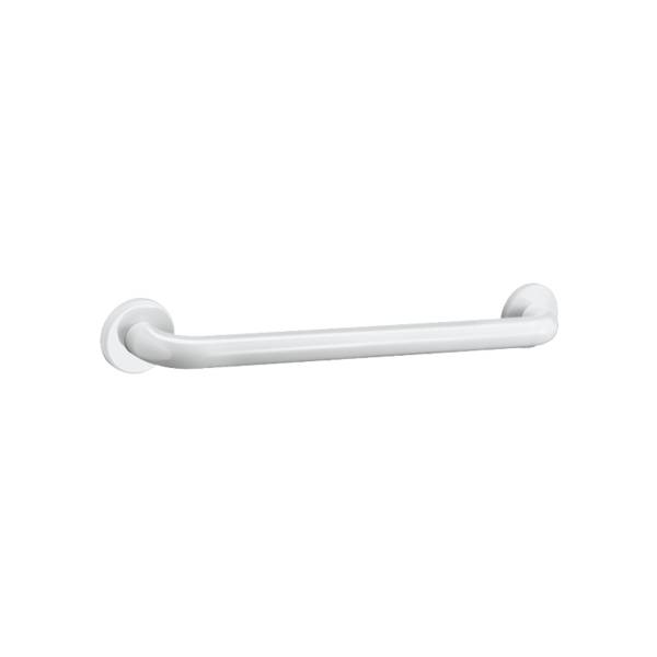 Barre de relèvement droite BASIC inox époxy blanc Ø32 500mm