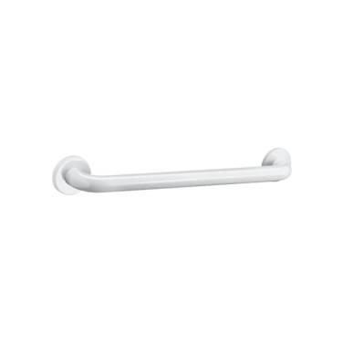 Barre de relèvement droite BASIC inox époxy blanc Ø32 500mm