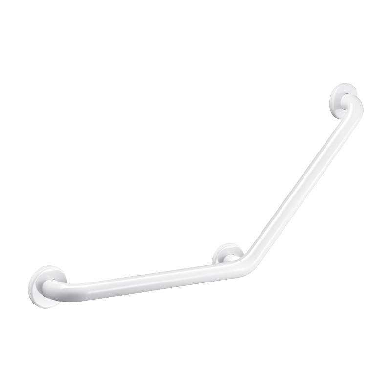 Barre de relèvement coudée 135° BASIC epoxy blanc Ø32 400x400-0