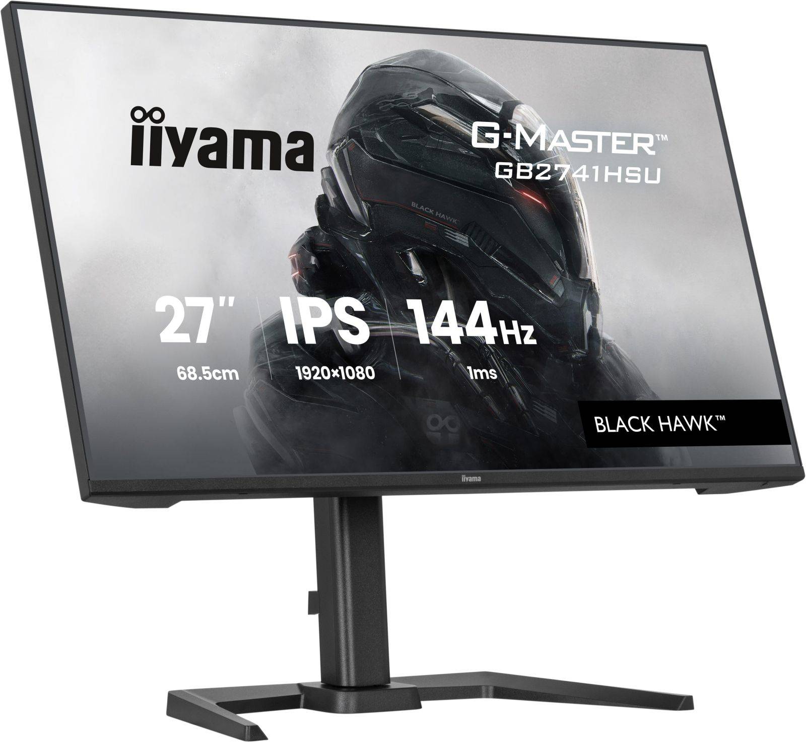 Ecran IIYAMA 27'' 1ms G-Master Black Hawk Noir IPS 1920x1080 16:9 144Hz 350cd/m-4
