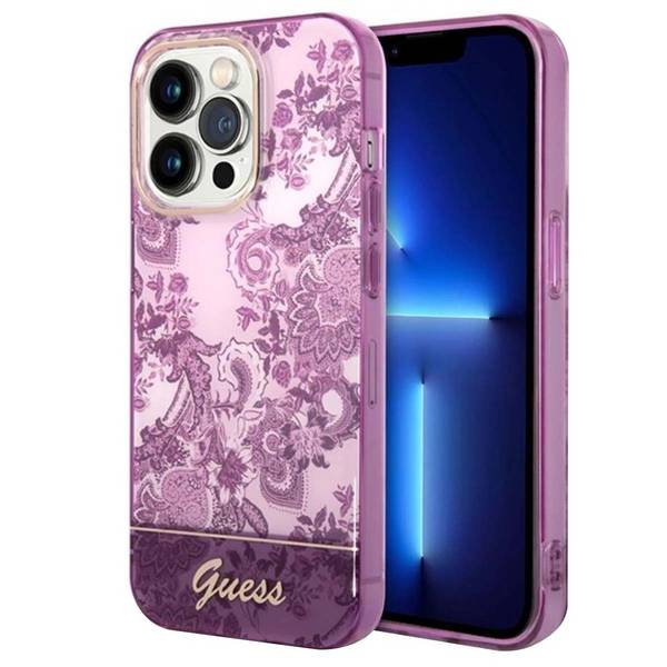 Coque pour iPhone 14 Pro max collection Porcelaine Résistant