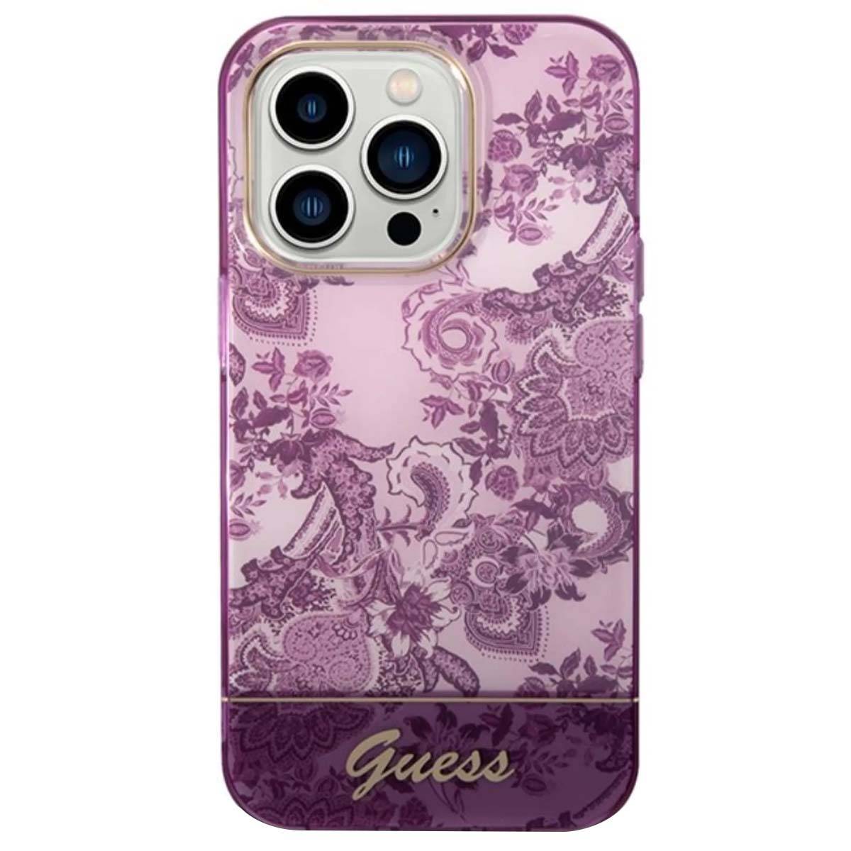 Coque pour iPhone 14 Pro max collection Porcelaine Résistant-1