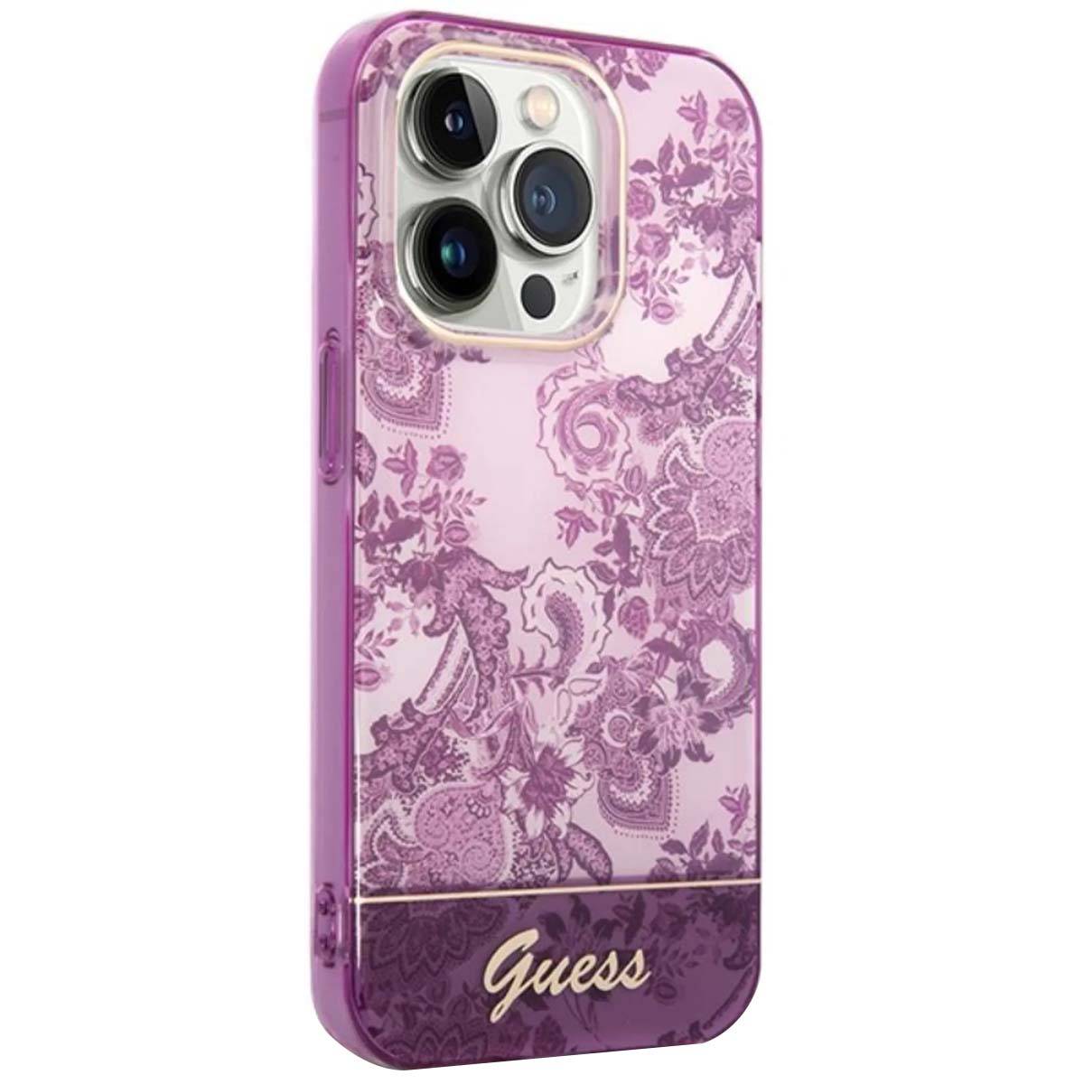 Coque pour iPhone 14 Pro max collection Porcelaine Résistant-4