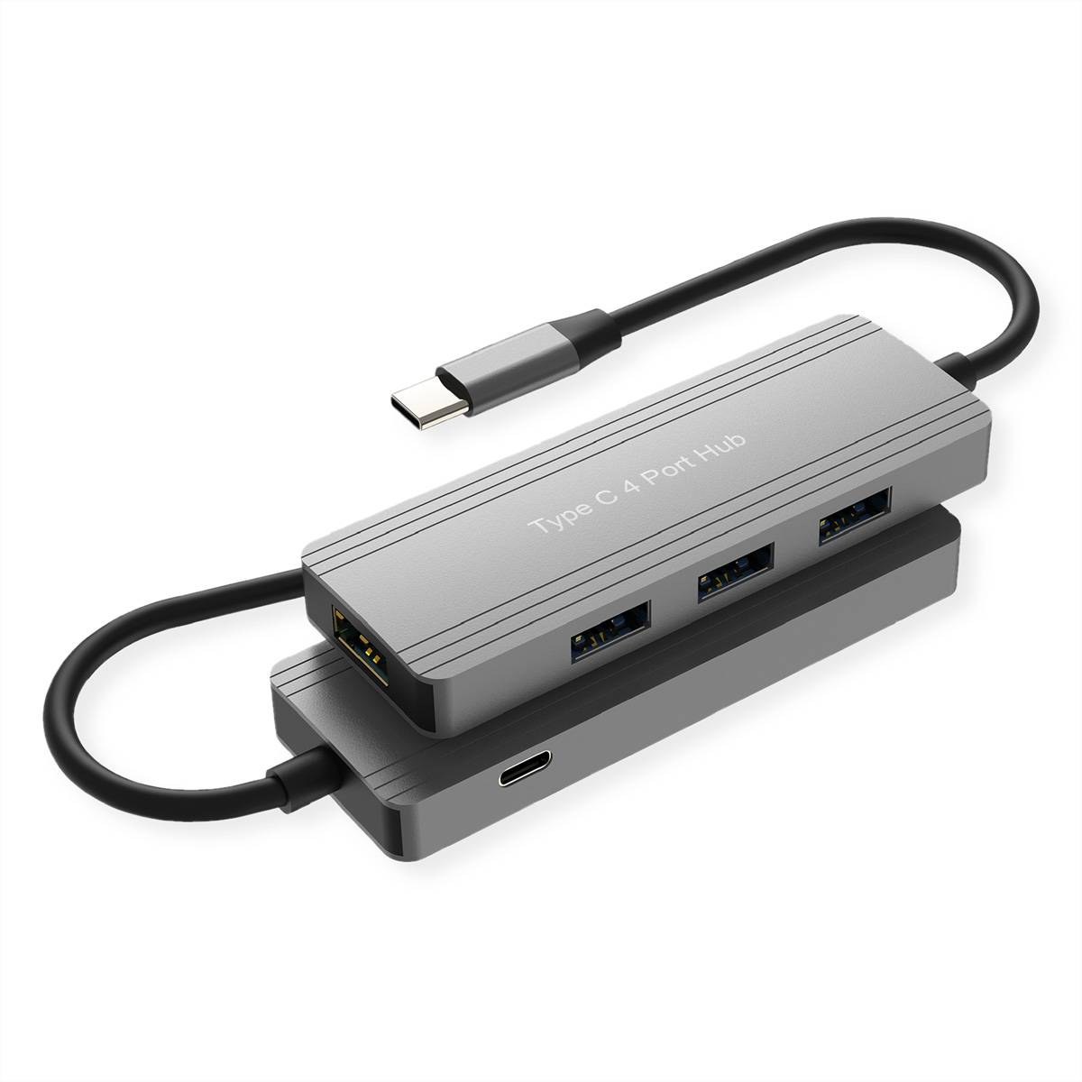 VALUE Hub USB 3.2 Gen 1, 4 ports, type C-3