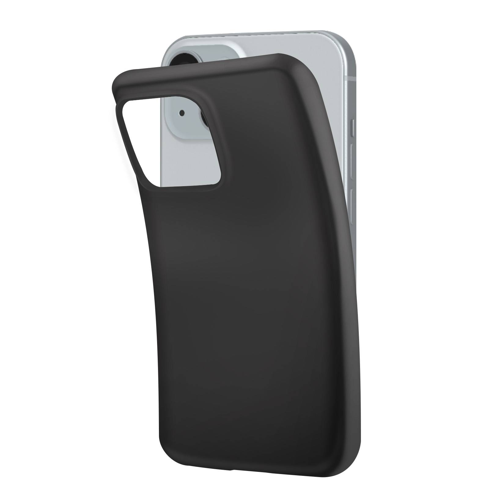 Coque pour iPhone 15 Silicone Souple Revêtement Fin-3