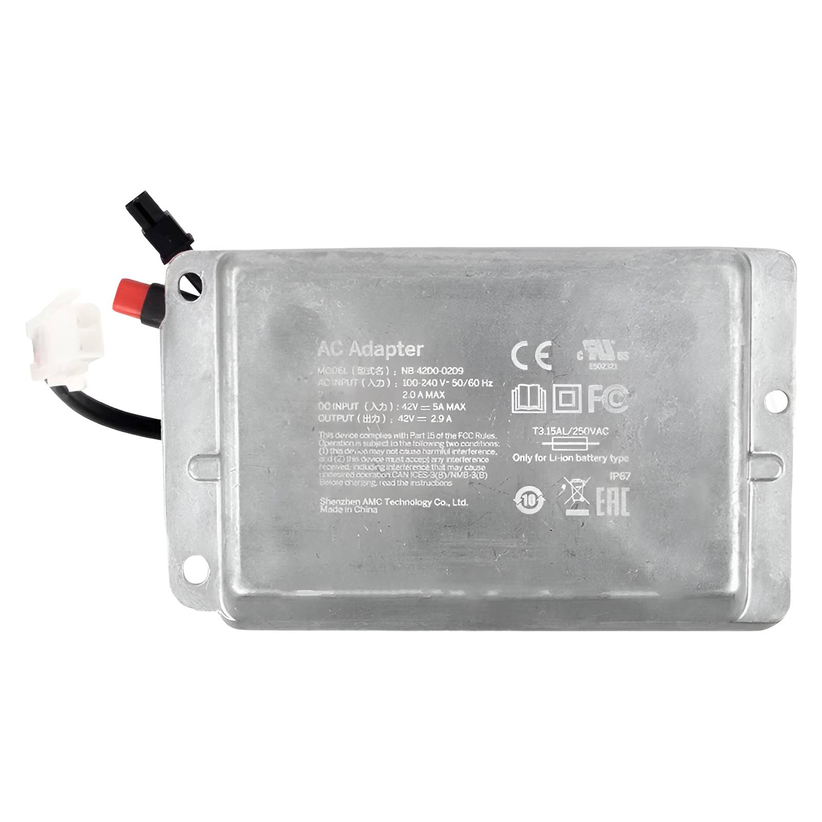 Chargeur interne intégré pour trottinette électrique Ninebot Max G30-1