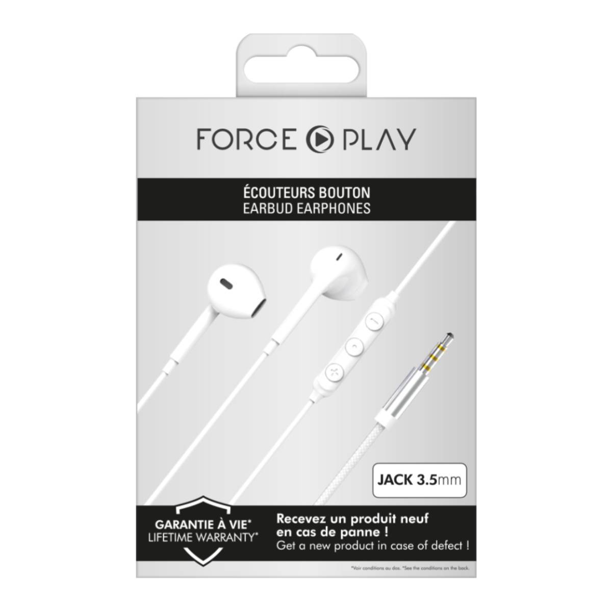 Écouteurs Jack 3.5mm avec une Conception Renforcée-1