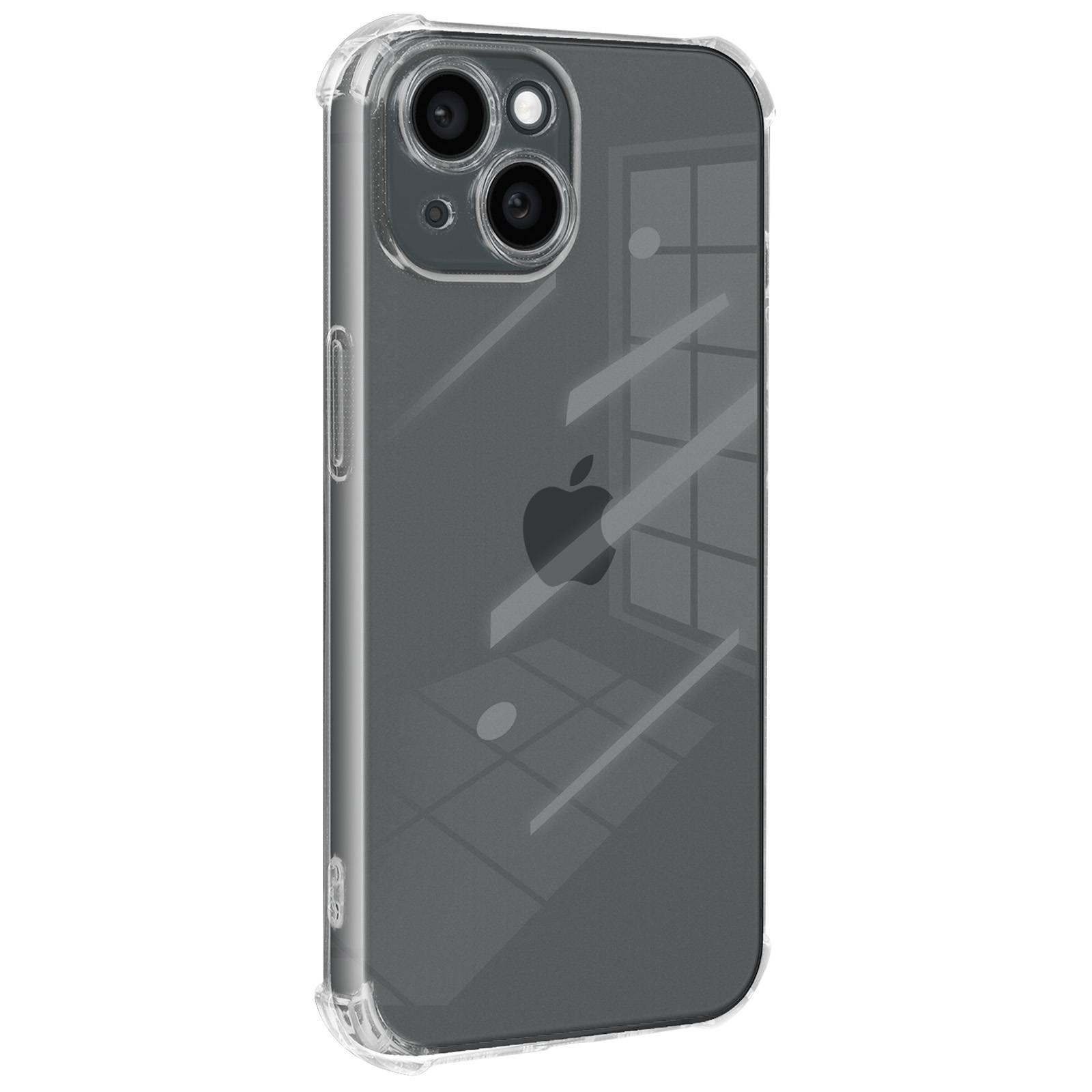 Coque Antichoc pour iPhone 15 Coins Renforcés-0