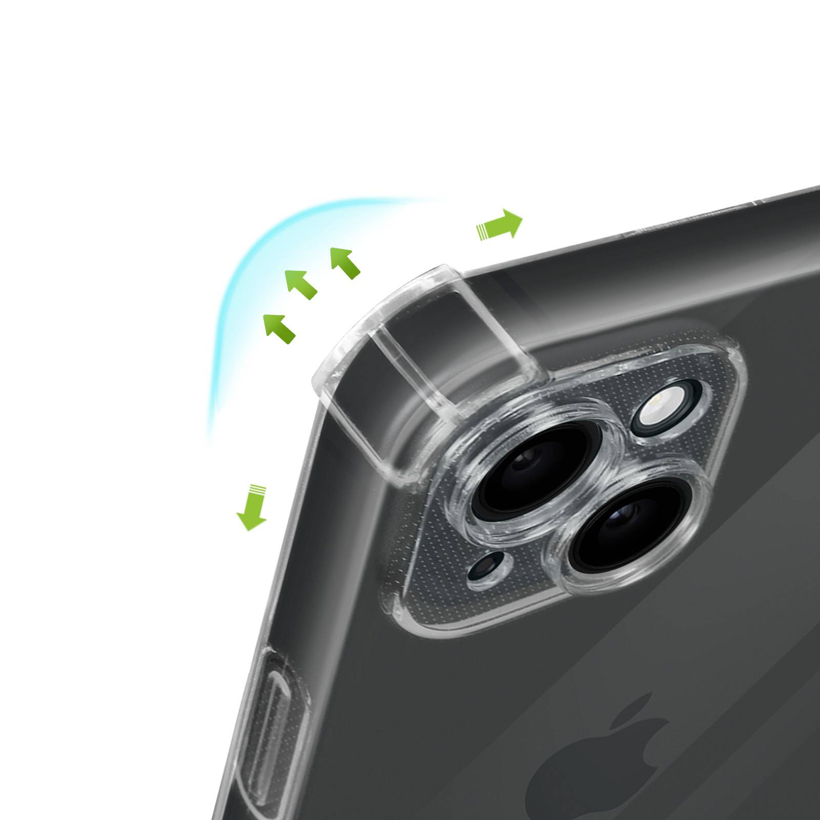 Coque Antichoc pour iPhone 15 Coins Renforcés-1