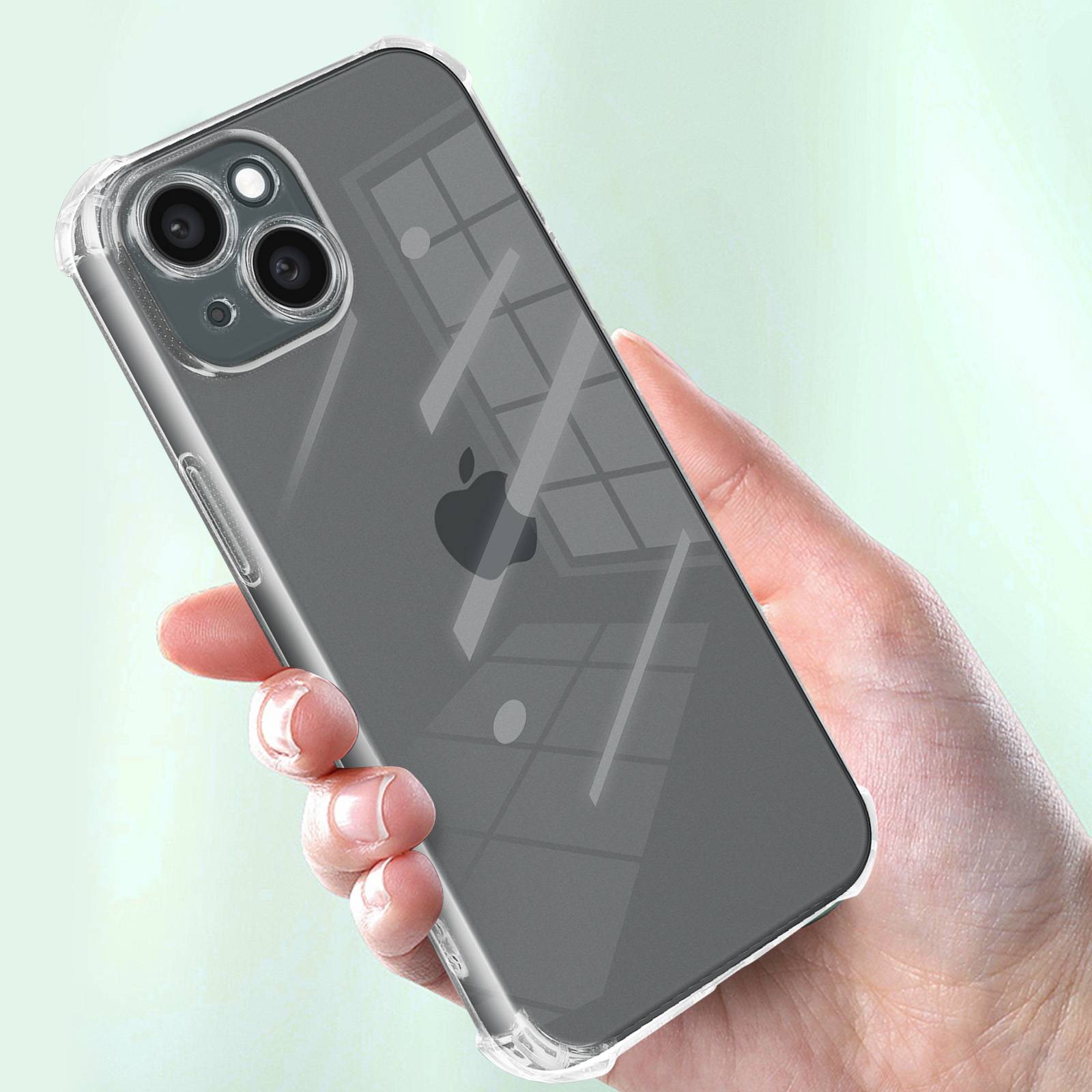 Coque Antichoc pour iPhone 15 Coins Renforcés-3