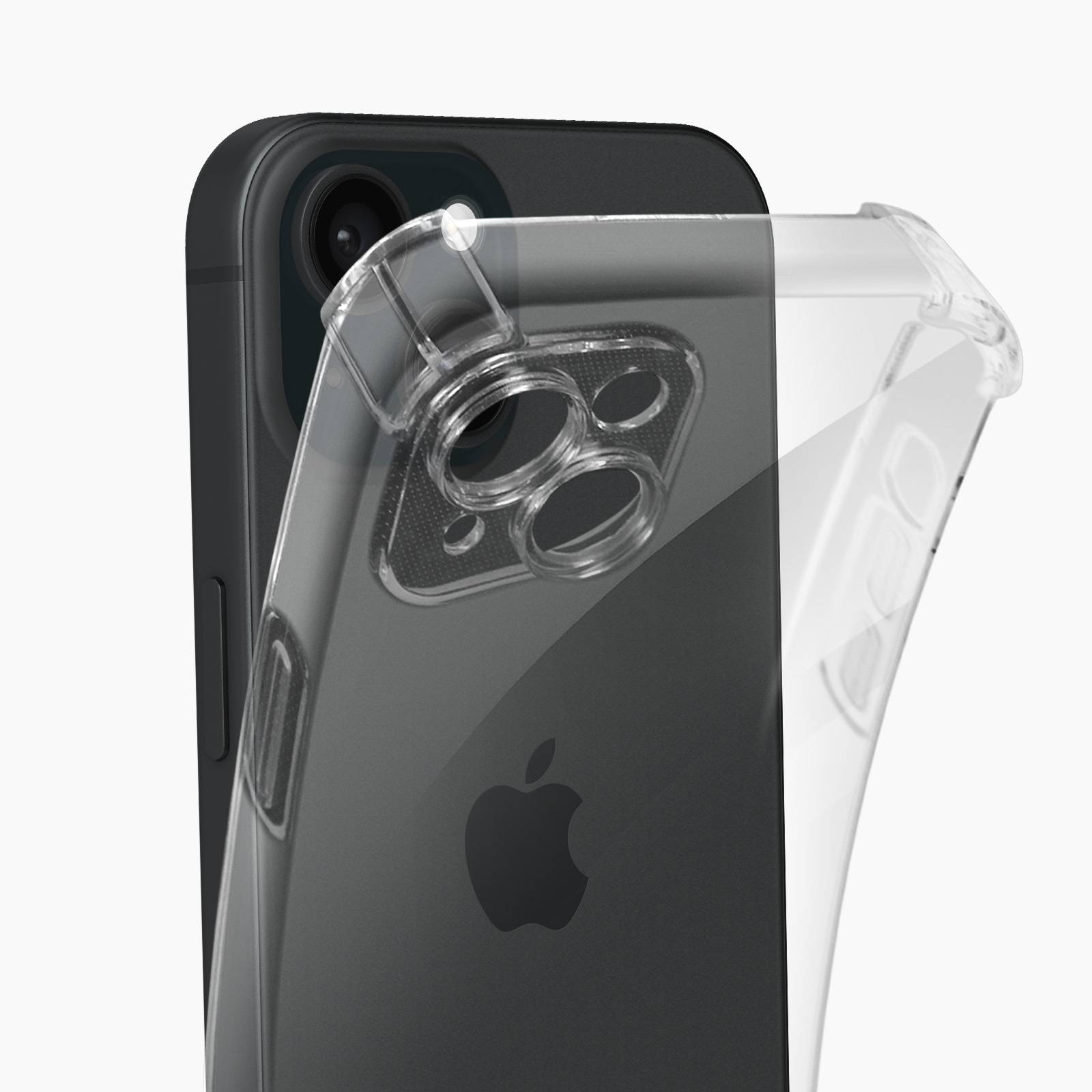 Coque Antichoc pour iPhone 15 Coins Renforcés-4