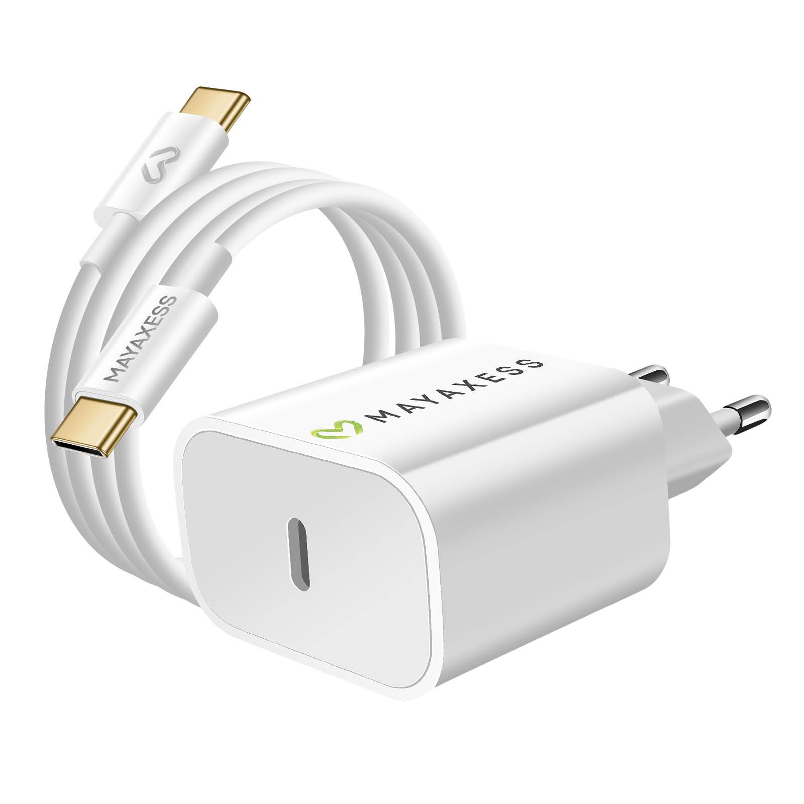 Chargeur Secteur USB-C Power Delivery 20W avec Câble-0