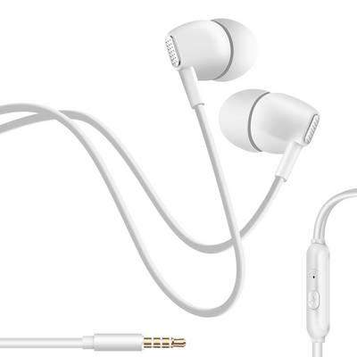 Écouteurs Filaires Jack 3,5 mm avec Microphone Intégré-0