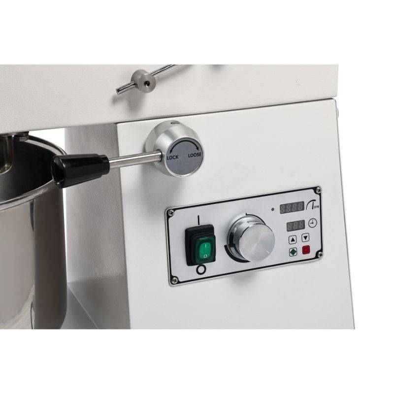 Pétrin 30 L avec Cuve Amovible et Tête Relevable - Vitesse Variable-1