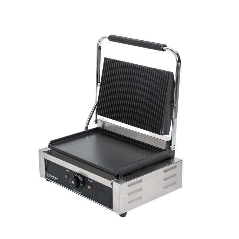 Grill Panini Grande Surface Rainurée/Lisse-3