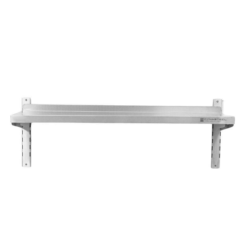 Etagère Murale en Inox sur Crémaillères - L 1000 x P 300 mm-3