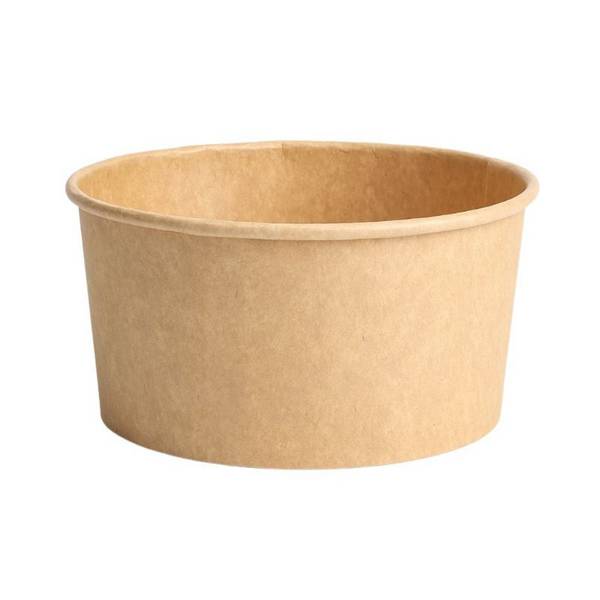 Bol à Salade Kraft - 1000 ml - Lot de 50