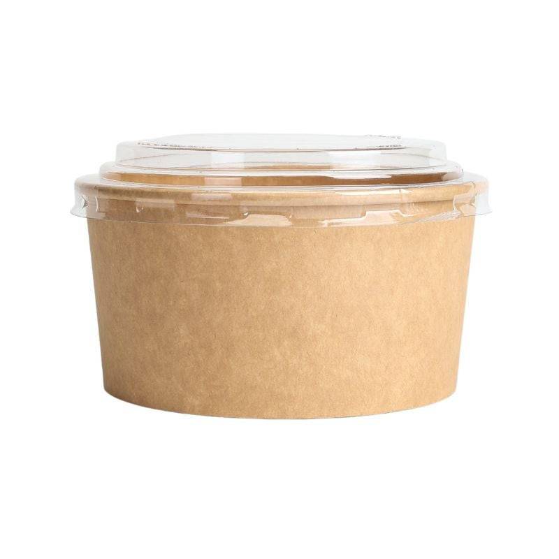 Bol à Salade Kraft - 1000 ml - Lot de 50-1