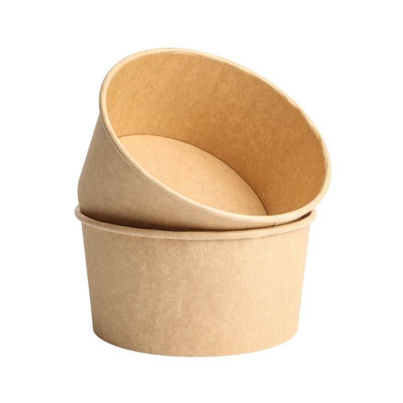 Bol à Salade Kraft - 1000 ml - Lot de 50-3