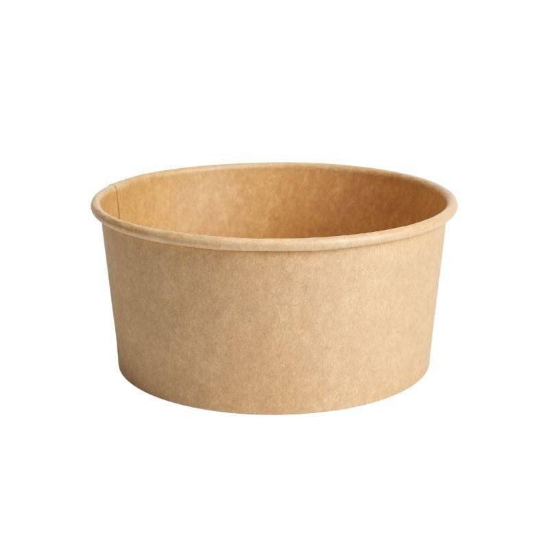 Bol à Salade Kraft - 1300 ml - Lot de 50-1