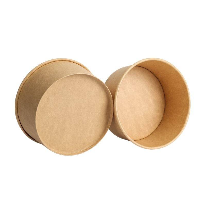 Bol à Salade Kraft - 1300 ml - Lot de 50-4