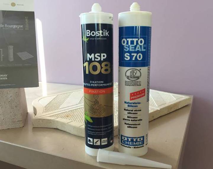 Kit Pose Cuisine et Bain - OTTOSEAL et BOSTIK - Anthracite - C67 - COMPTOIR DES PIERRES-2