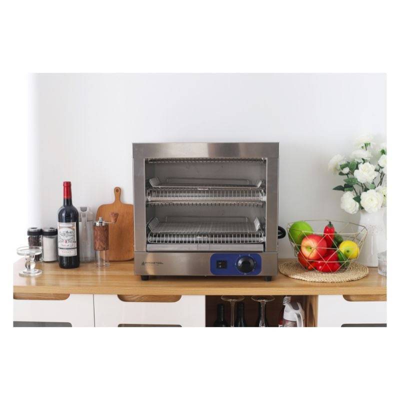 Toaster Electrique à 2 Niveaux-0