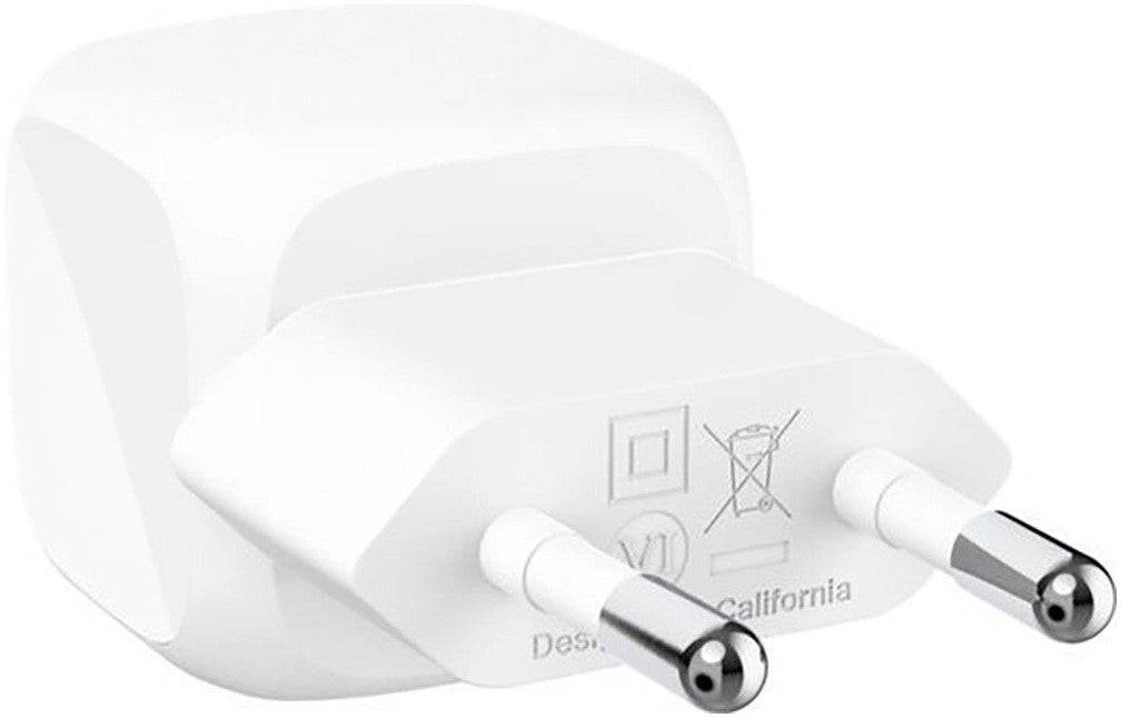 BELKIN 20W USB PD Wall Charger with PPS WHT w/1m C-C-3