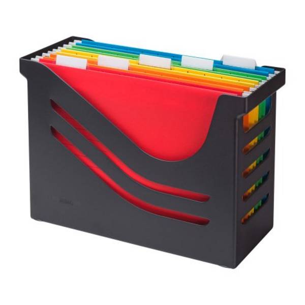 Bac pour dossiers suspendus Djois by Tarifold + 5 dossiers suspendus Euroflex A4