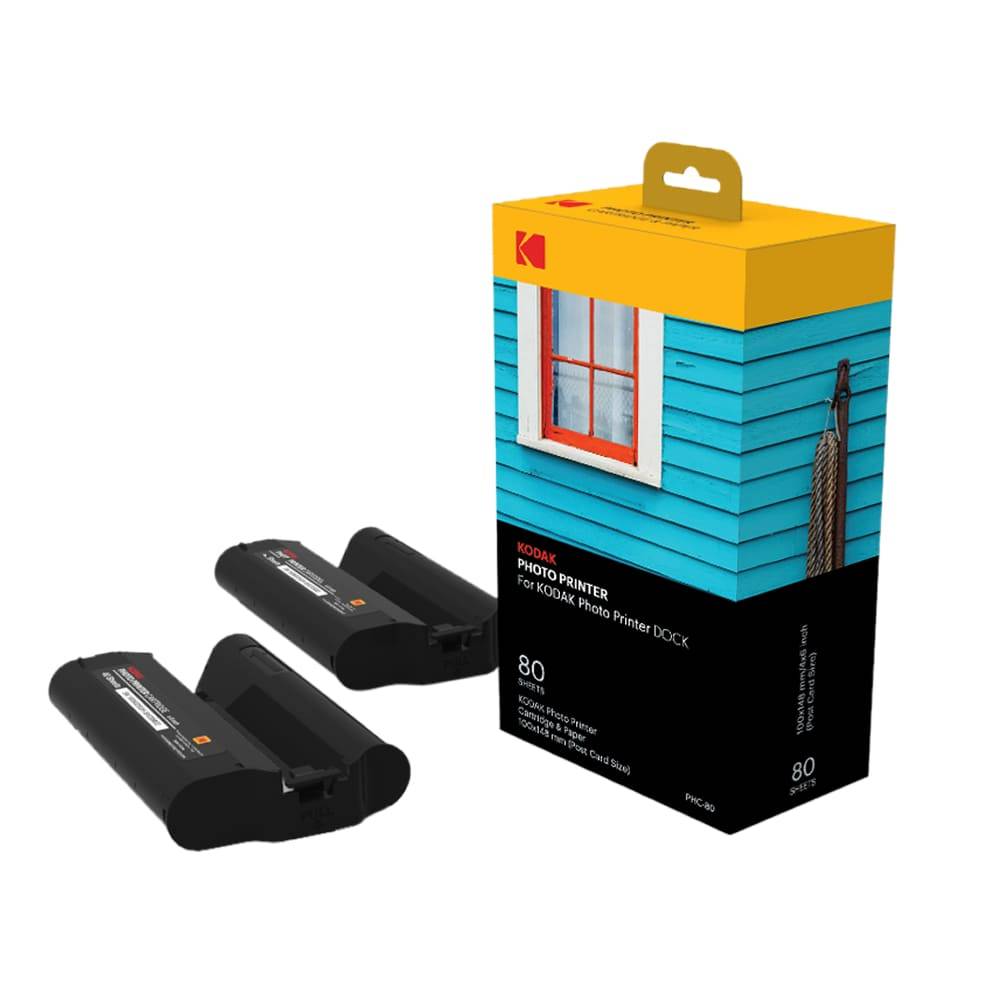 Kodak Imprimante Photo D600 - Impression 4x6 via Bluetooth, Compatible iOS/Android, Technologie 4Pass, Cartouche Tout-E-2