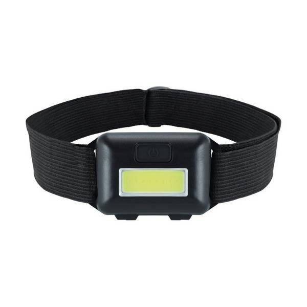 Lampe frontale LED 1W Noir 3xAAA - Blanc Froid 6000K - 8000K - SILAMP